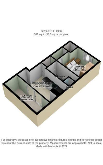 Apartment In Central Ексмут Екстер'єр фото