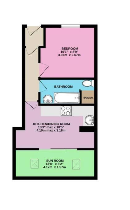 Apartment In Central Ексмут Екстер'єр фото